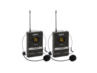 Karma Microfone Cabeça s/ Fios + Receptor UHF (2 uni) Karma Microfone Cabeça s/ Fios + Receptor UHF (2 uni)
